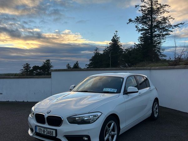 BMW 1-Series Hatchback, Diesel, 2017, White