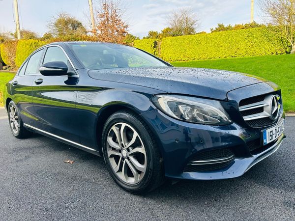 Mercedes-Benz C-Class Saloon, Diesel, 2015, Blue