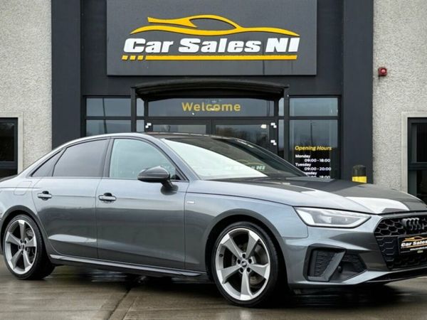 Audi A4 Saloon, Diesel Hybrid, 2021, Grey