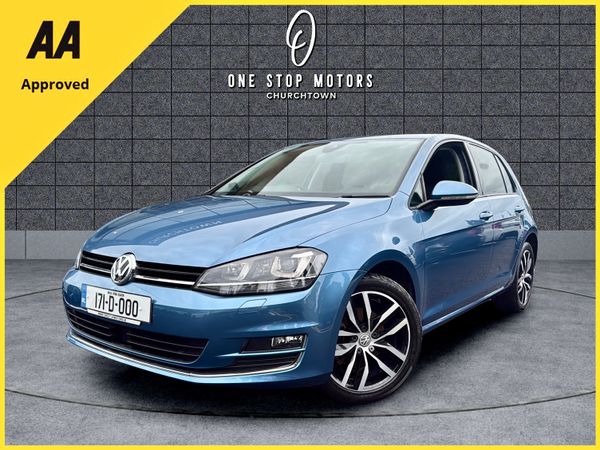 Volkswagen Golf Hatchback, Petrol, 2017, Blue