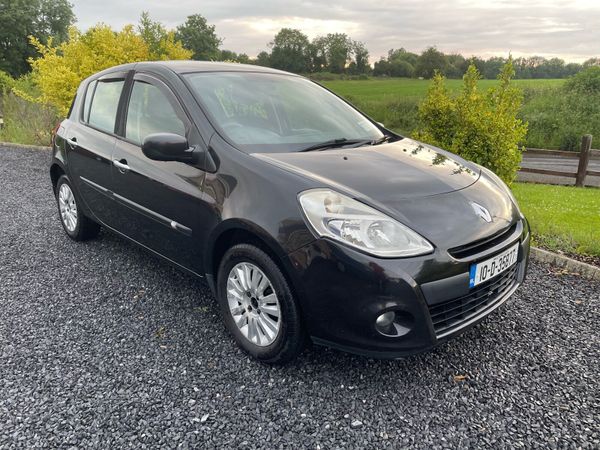 Renault Clio Hatchback, Ethanol Petrol, 2010, Black