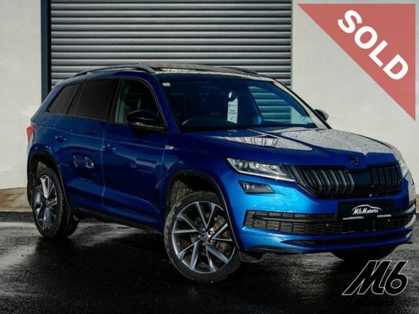 Skoda Kodiaq Estate, Diesel, 2020, Blue