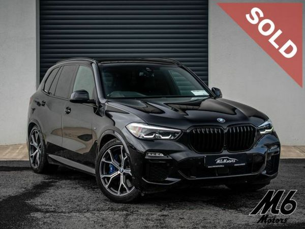 BMW X5 Estate, Petrol Plug-in Hybrid, 2022, Black