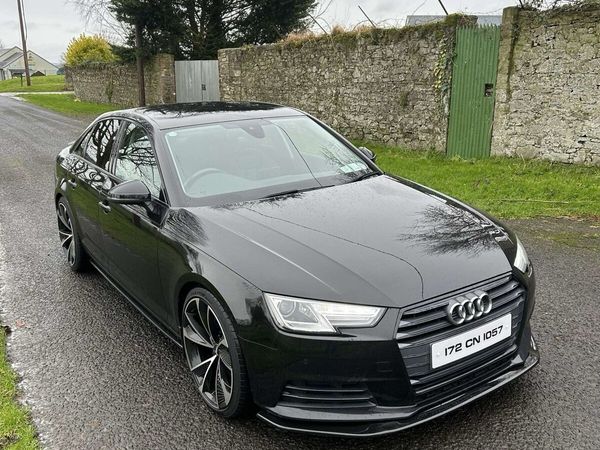 Audi A4 Saloon, Diesel, 2017, Black