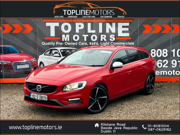Volvo V60 Estate, Diesel, 2015, Red