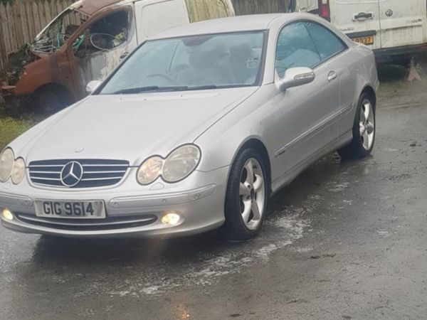 Mercedes-Benz CLK Coupe, Diesel, 2004, Silver