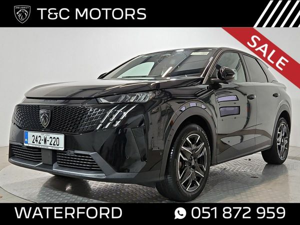 Peugeot 3008 SUV, Petrol Hybrid, 2024, Black