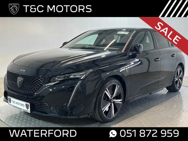 Peugeot 308 Hatchback, Petrol Plug-in Hybrid, 2023, Black