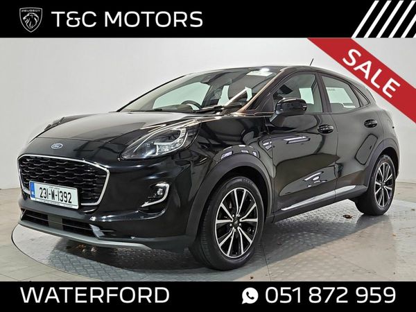 Ford Puma SUV, Petrol Hybrid, 2023, Black