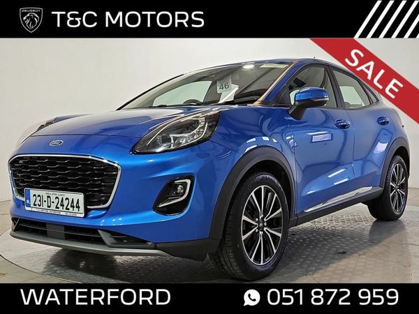 Ford Puma SUV, Petrol Hybrid, 2023, Blue