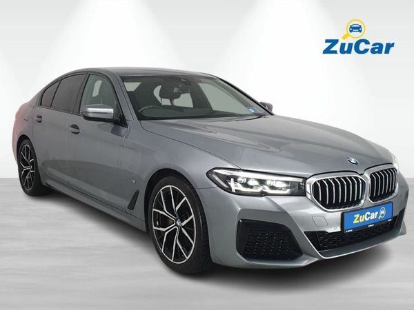 BMW 5-Series Saloon, Diesel Hybrid, 2023, Grey