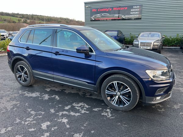 Volkswagen Tiguan SUV, Diesel, 2018, Blue
