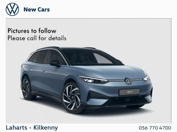 Volkswagen ID.7 Estate, Electric, 2026, Blue