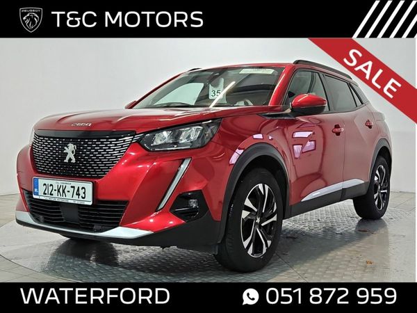 Peugeot 2008 SUV, Petrol, 2021, Red