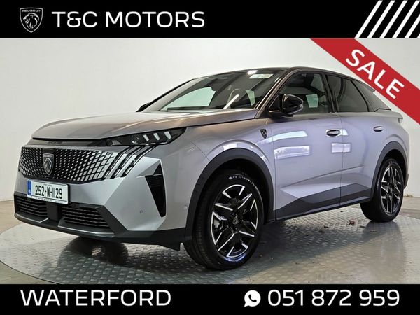 Peugeot 3008 SUV, Petrol Hybrid, 2025, Grey