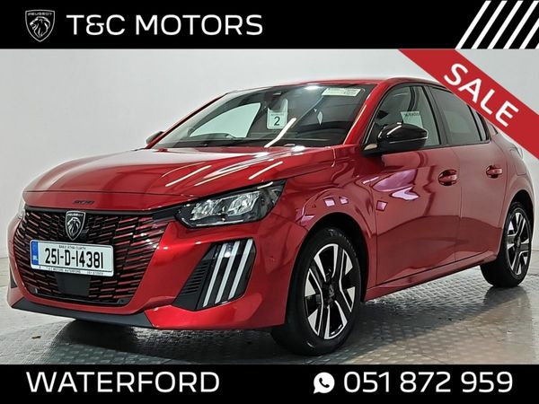 Peugeot 208 Hatchback, Petrol, 2025, Red