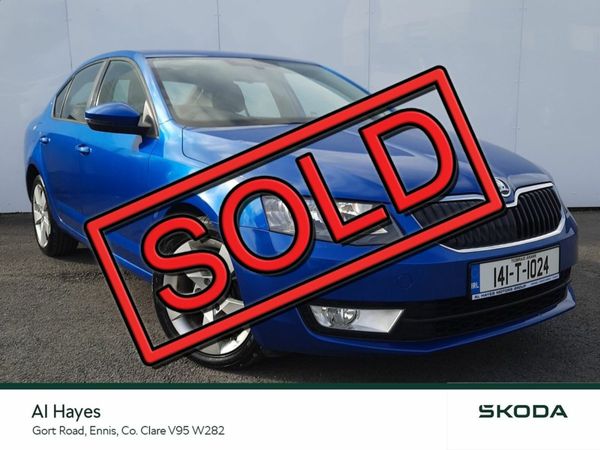 Skoda Octavia Saloon, Diesel, 2014, Blue