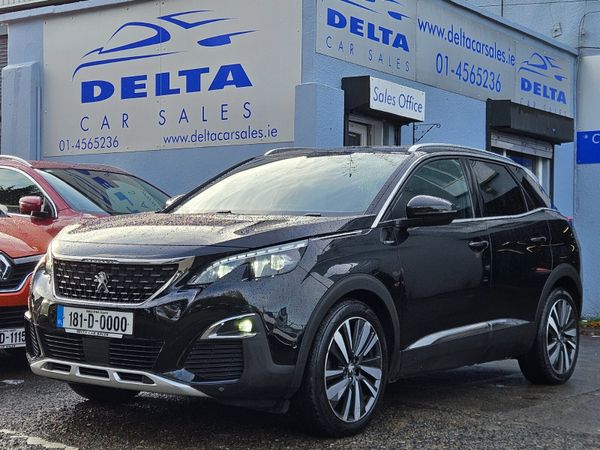 Peugeot 3008 SUV, Diesel, 2018, Black