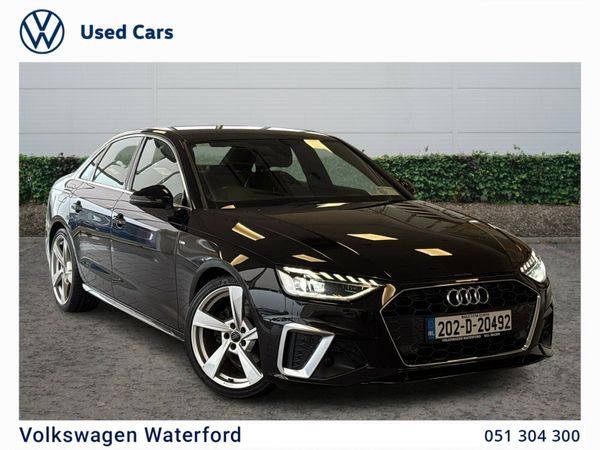 Audi A4 Saloon, Diesel, 2020, Black