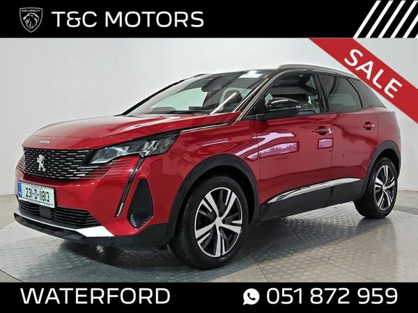 Peugeot 3008 SUV, Diesel, 2023, Red