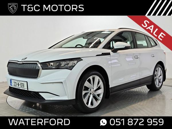 Skoda Enyaq SUV, Electric, 2023, White