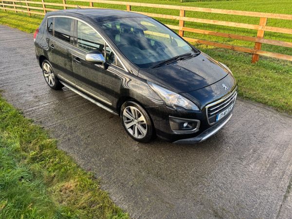 Peugeot 3008 SUV, Diesel, 2017, Black