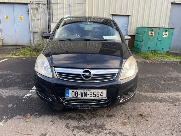 Opel Zafira MPV, Petrol, 2008, Black