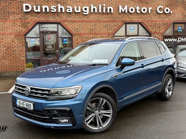 Volkswagen Tiguan Allspace SUV, Diesel, 2019, Blue