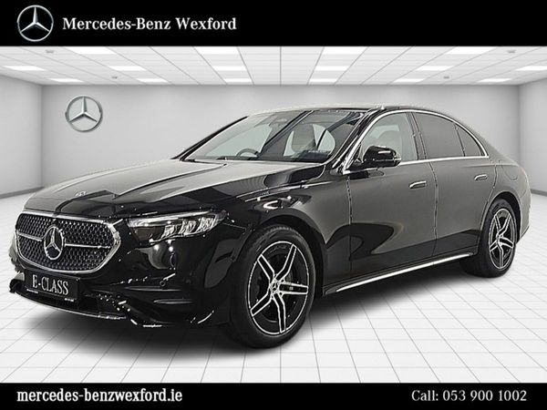 Mercedes-Benz E-Class Saloon, Diesel Plug-in Hybrid, 2026, Black