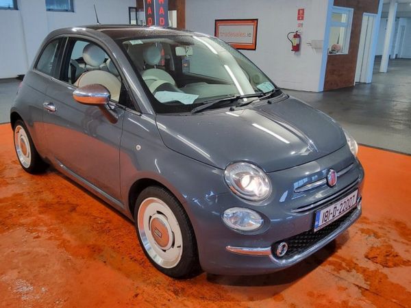 Fiat 500 Hatchback, Petrol, 2018, Grey