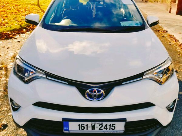 Toyota RAV4 SUV, Petrol Hybrid, 2016, White