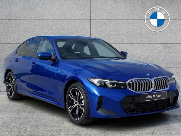 BMW 3-Series Saloon, Petrol Plug-in Hybrid, 2026, Blue