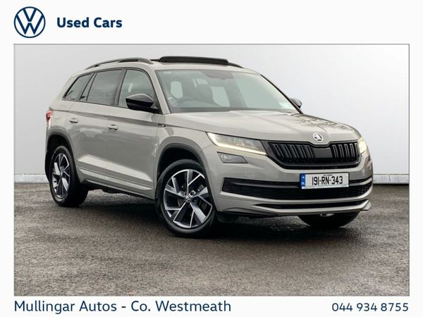 Skoda Kodiaq SUV, Diesel, 2019, Grey