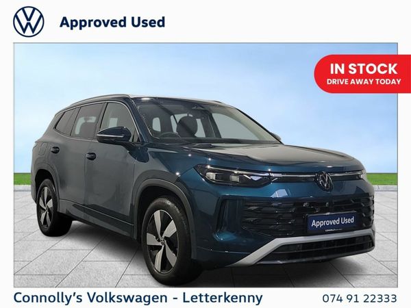 Volkswagen Tayron SUV, Petrol Hybrid, 2025, Blue