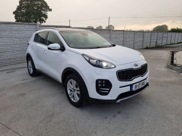 Kia Sportage SUV, Diesel, 2018, White