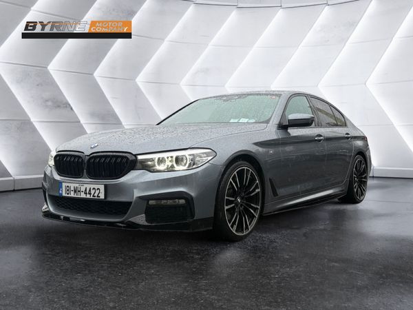 BMW 5-Series Saloon, Diesel, 2018, Blue