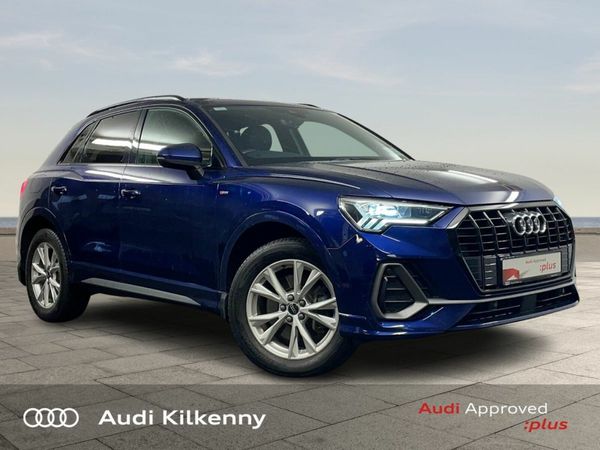 Audi Q3 SUV, Petrol Plug-in Hybrid, 2024, Blue