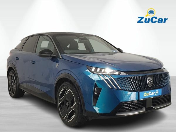 Peugeot 3008 SUV, Electric, 2024, Blue