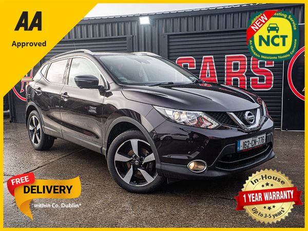 Nissan Qashqai Hatchback, Diesel, 2016, Black