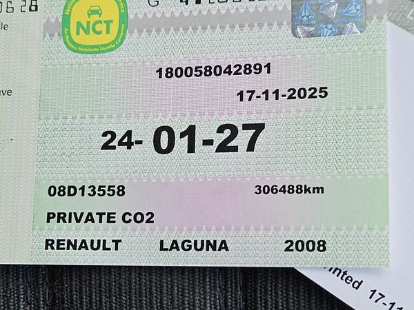 Renault Laguna Hatchback, Diesel, 2008, Black