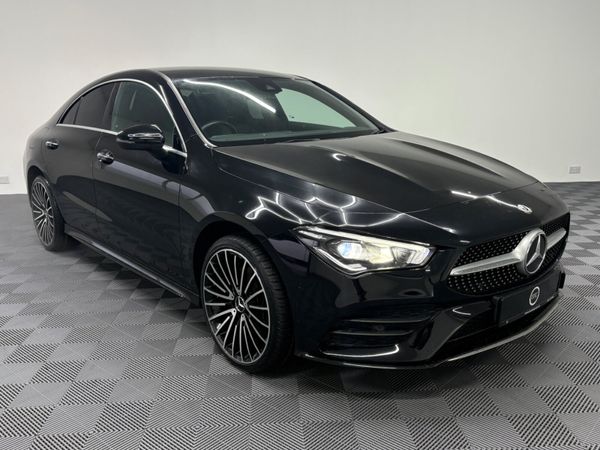 Mercedes-Benz CLA Coupe, Petrol Hybrid, 2021, Black
