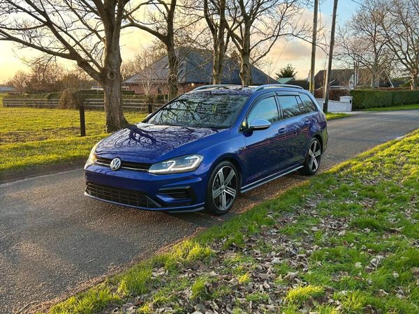 Volkswagen Golf Estate, Petrol, 2018, Blue