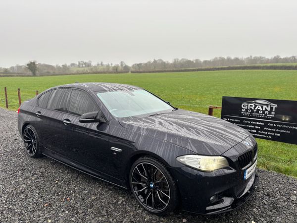 BMW 5-Series Saloon, Diesel, 2016, Black