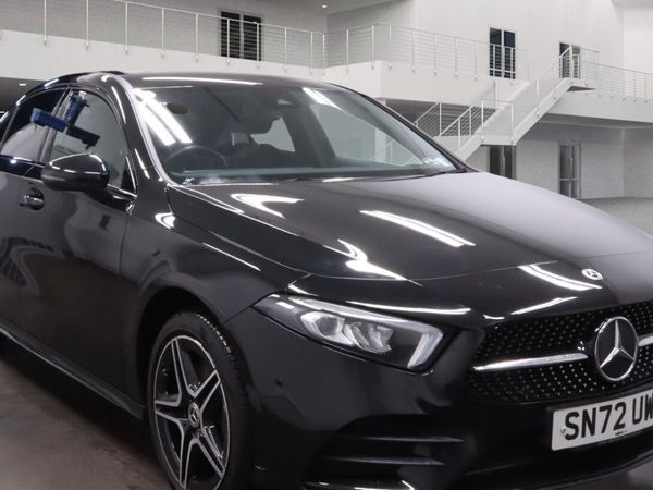 Mercedes-Benz A-Class Saloon, Petrol Plug-in Hybrid, 2022, Black