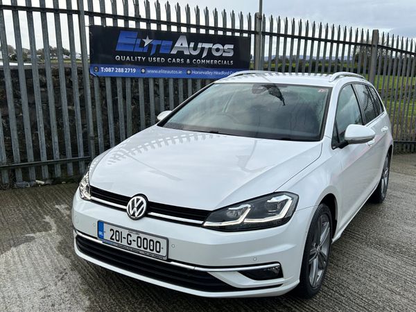 Volkswagen Golf Estate, Diesel, 2020, White