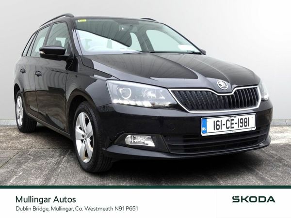 Skoda Fabia Estate, Petrol, 2016, Black