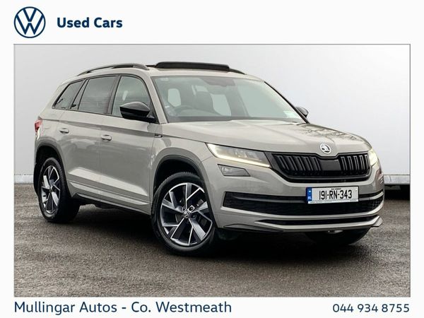 Skoda Kodiaq SUV, Diesel, 2019, Grey