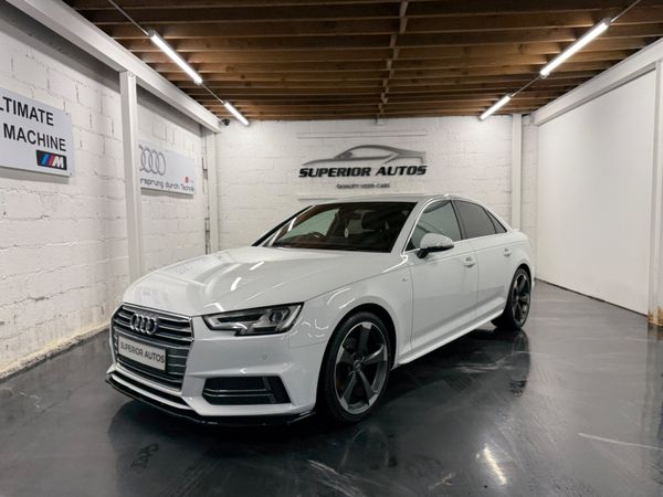Audi A4 Saloon, Diesel, 2016, White