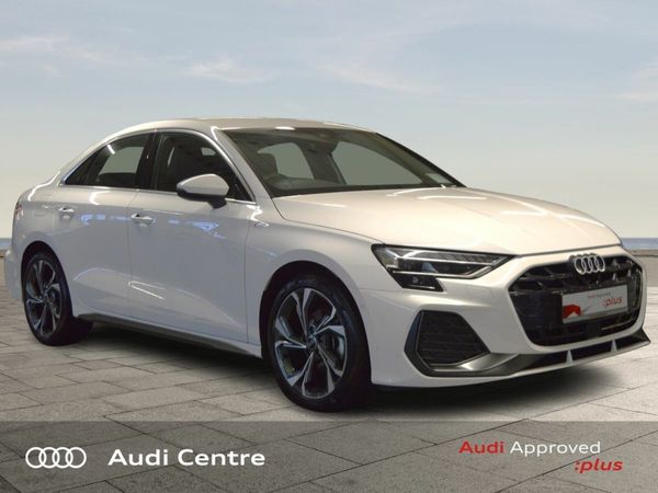 Audi A3 Saloon, Petrol, 2025, White