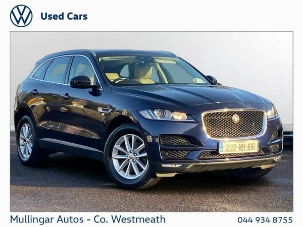 Jaguar F-Pace SUV, Diesel, 2020, Blue